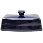 VINTAGE Fiestaware COBALT BLUE Ceramic Butter Dish LID ONLY