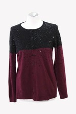 Clements Ribeiro Damen Pullover Gr. 40 (L) Mehrfarbig Pullover Langarm Oberteil