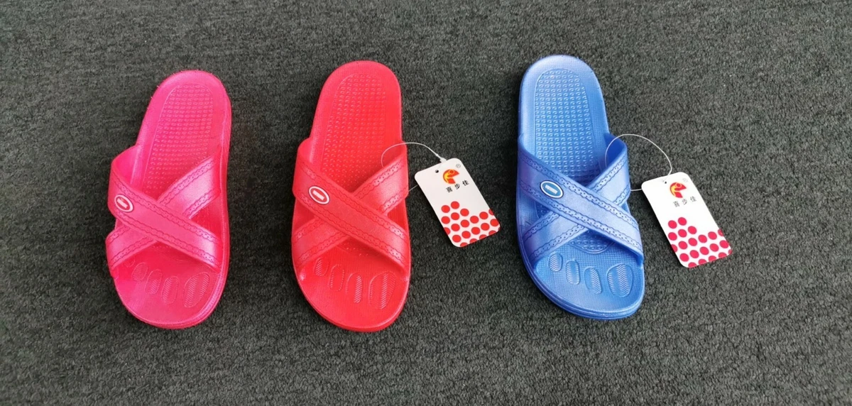 Women Indoor Shower Bath Slippers Non Slip Bathroom Sandals Shoes