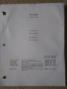 The X Files: Fight Club Script