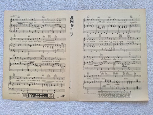 Partitura musical de You're a Heavenly Thing 1935 Three Jesters Young & Little M4 - Imagen 4 de 4