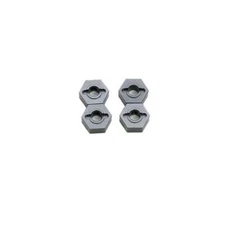 CNC Gunmetal Aluminum Hex Wheel Adapters(4pcs) fits Traxxas TRX-4 TRX4