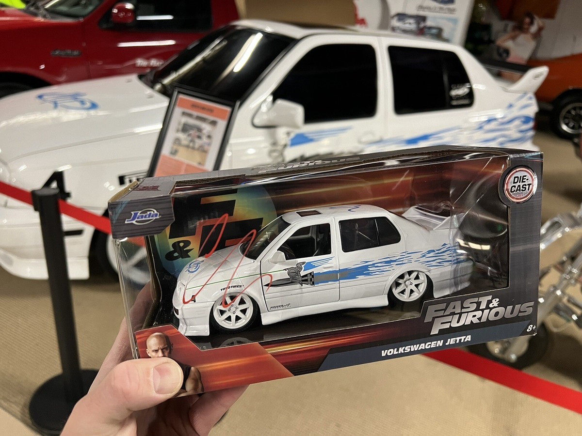 Fast & Furious autographed VW Jetta by Chad Lindberg (Jesse) 1/24