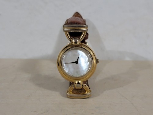 Misaki Swiss Quartz Japanese Pearls Watch Used Needs Battery