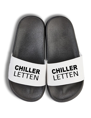 Chiller Latvia for children sandals flip-flops print slogan boy and girl
