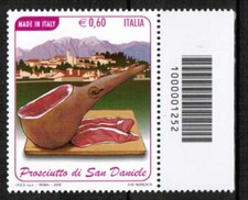 2009 – MADE IN ITALY: PROSCIUTTO DI SAN DANIELE con codice a barre 1252