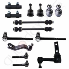 14x For 1994-1999 Dodge Ram 3500/2500 2WD Suspension Tie Rod Idler Arm Kit