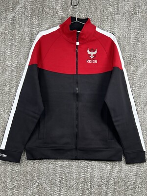 Mitchell & Ness Overwatch League Atlanta Reign Full Zip Track Jacket New Sz Xl