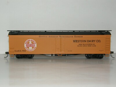 ATHEARN HO scale 5342 WESTERN DAIRY Co. G.A.R.E.#708 EXPRESS REEFER 60'