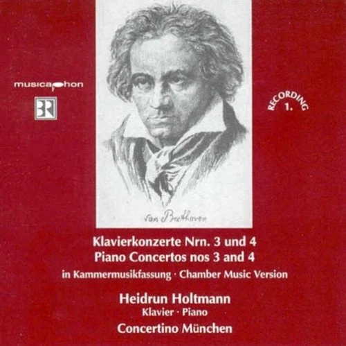 BEETHOVEN / HOLTMANN - PIANO CONCERTOS NO 3 NEW CD - Picture 1 of 1