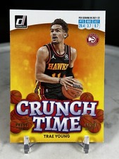 2022-23 Donruss Crunch Time Trea Young GOLD PRESS PROOF Insert Hawks