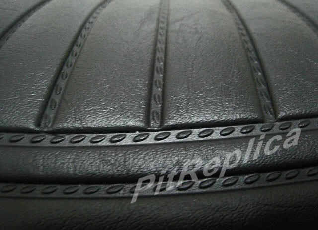 HONDA SEAT SADDLE COVER CB550F CB550 F 1975 1976 1977 *HEAT PRESSED*BLACK*ASPPA - Image 4 of 4