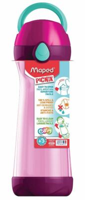Maped PICNIK Trinkflasche CONCEPT pink 0,58 l Kinder Schule Pause Wasserflasche