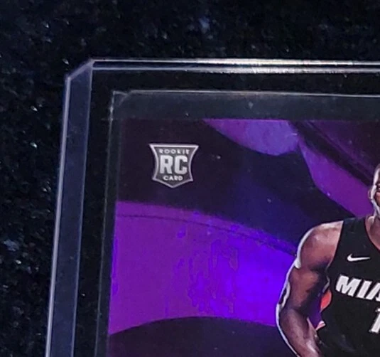 2017-18 Panini Totally Certified Rookies Purple /199 Bam Adebayo #114 Rookie RC - Image 2 of 4