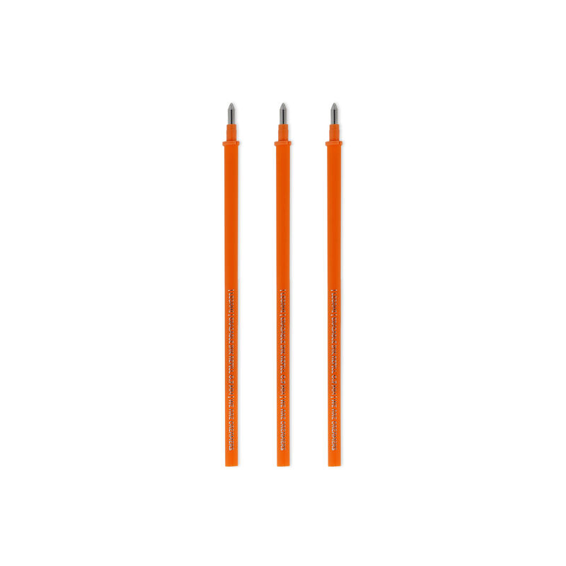 REFILL PENNA CANCELLINA 3 PZ. ARANCIO