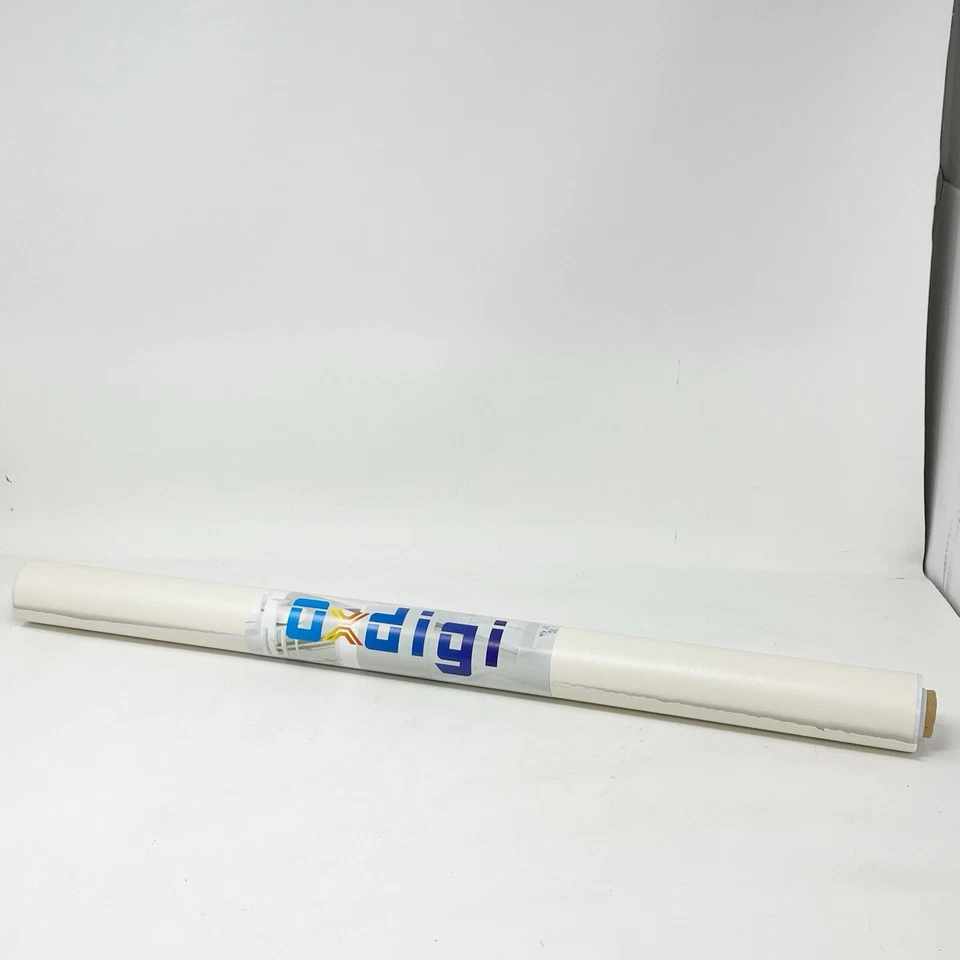 "Rollo de papel tapiz impermeable extraíble grano madera blanco crema oxidigi 24"" X 196""" Foto 2 de 4