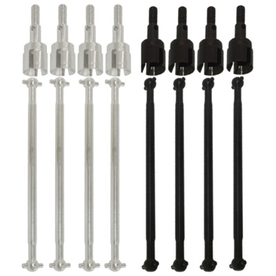 4pcs 90mm Dogbone Drive Shaft & Stub Wheel Axle 08059 02033 for RC car 1/10 HSP 