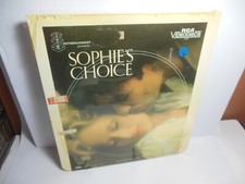 Mostly Sealed CED Selectavision Video Disc Sophie  s Choice Streep RCA Videodisc