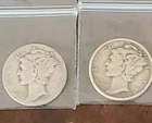 Semi Key 1930 S 1930 P Mercury Dimes 2 Great Coins