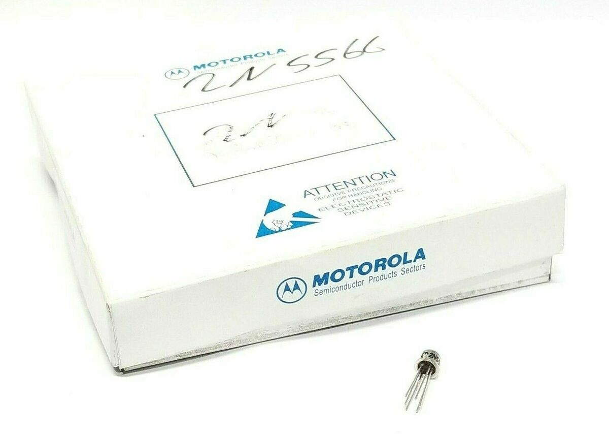 10 Pieces | Motorola 2N5566 CAN-6 Matched N-Channel JFET 10 Pieces | Motorola 2N5566 CAN-6 Matched N-Channel JFET