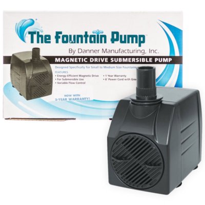 Danner The Fountain Pump Fountain & Statuary Water Pump 4 sizes available 