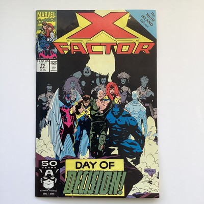 X-FACTOR #70 Marvel Comics 1991 Mike Mignola Cover