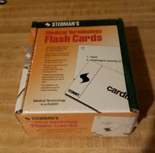 STEDMANS Medical Terminology Flash Cards New ...