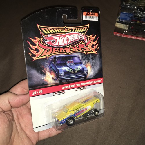 Hot Wheels Drag Strip Demons Justin Grant's "Don Schumacher's Stardust #25/25 - Picture 7 of 12