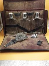 Vintage Stainless Steel Cocktail Shaker Portable Bar Wine Mixer Bartender Kit 