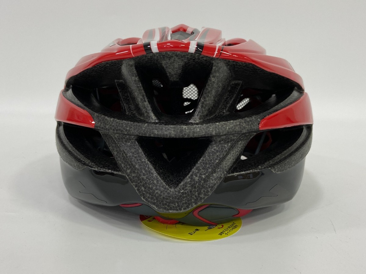 OGK Kabuto Leff Course Road Cycling Bicycle Helmet (Red) Size M/L