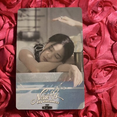 RYUJIN ITZY CAKE Edition Celeb K-POP Girl Photo Card BABE Nap