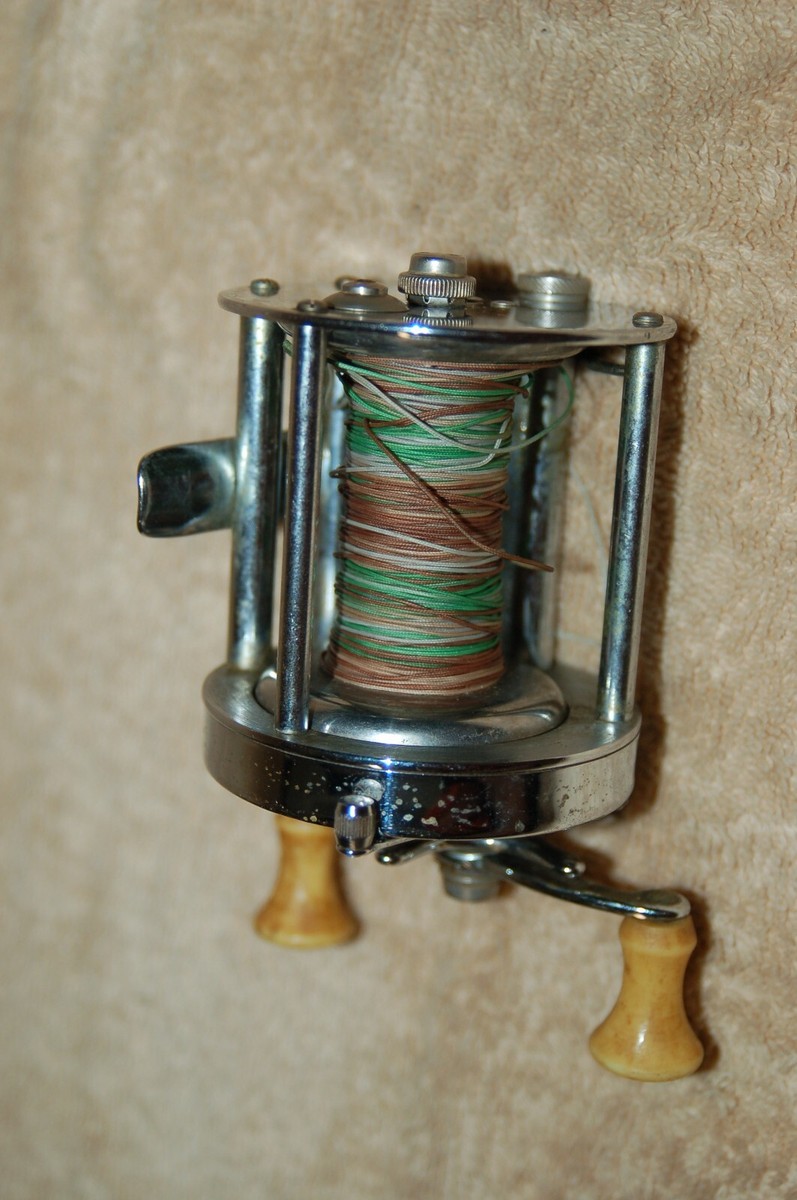 Vieux Moulinet De Pêche South Bend N°917 – Chromé, Vintage, Fonctionne – USA