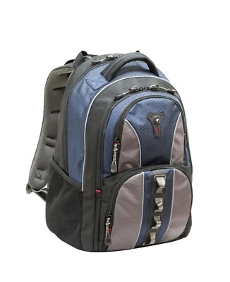 Wenger SwissGear The Cobalt Blue 16'' Laptop Backpack Rucksack Travel Duffel