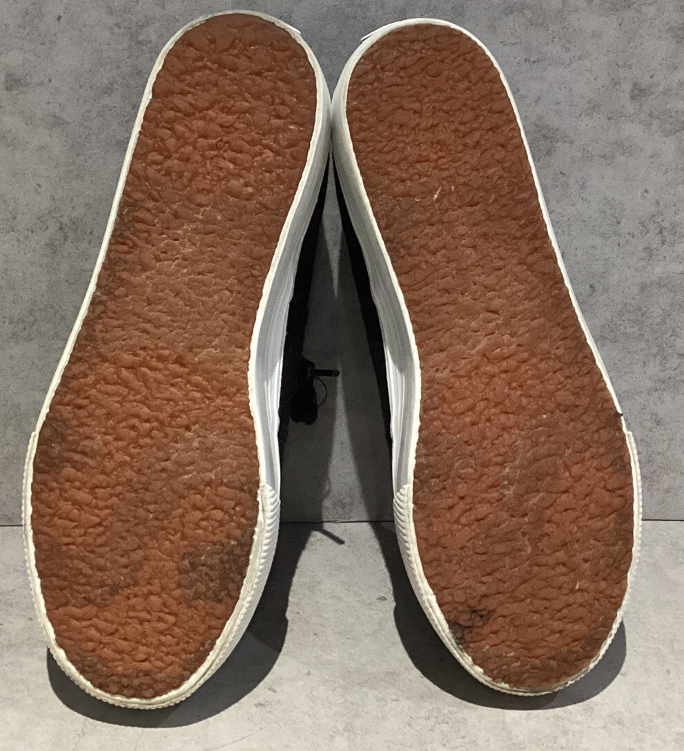 Superga Black Platform Sneakers Women&rsquo;s Size 8