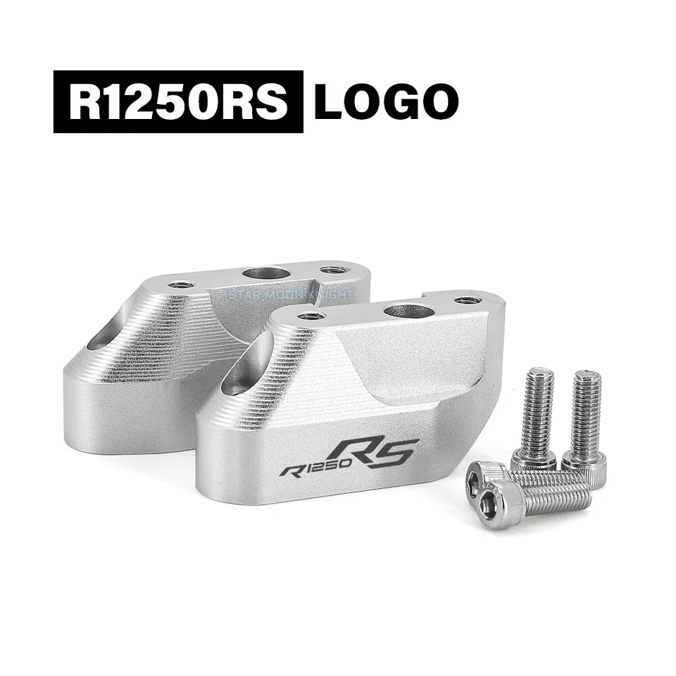 Nwe Handlebar Riser For BMW R1200RS R1250RS Handle Bar Height Up Back Move Mount - Image 2 of 4