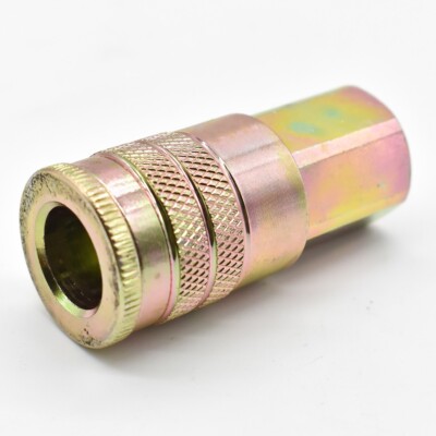 Industrial (Hansen / Milton) Type Steel Coupler 3/8'' x 3/8'' Easy Lock - CH660