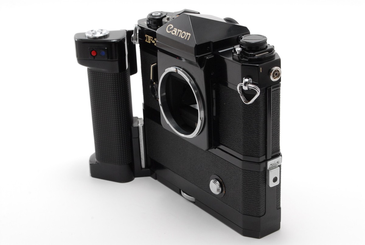 EXC+5】Canon F-1 35mm SLR Film Camera Body + 50mm F1.4 Motor Drive