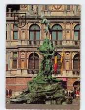 Postcard Brabofontein Antwerp Belgium