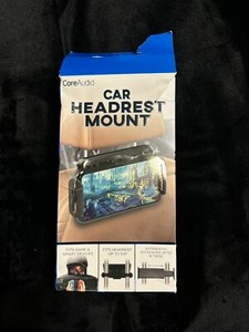 Core Audio Headrest Mount for Games & Smart Devices NEW. Box Opened - Never Used