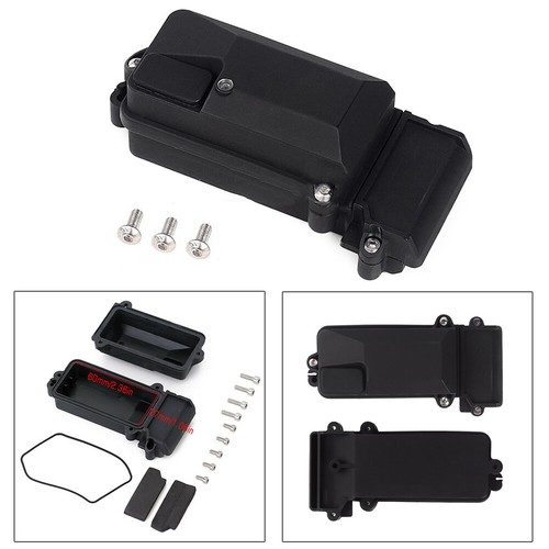 Waterproof Plastic Radio Receiver Box For 1/10 RC Axial SCX10 90046 D90 TRX4 Car