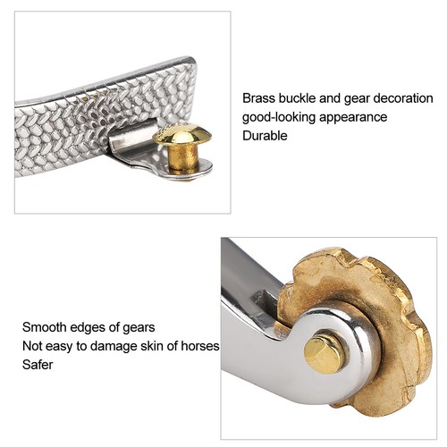 Horse Spurs Western Stainless Steel Riding Horse Roping Spurs With