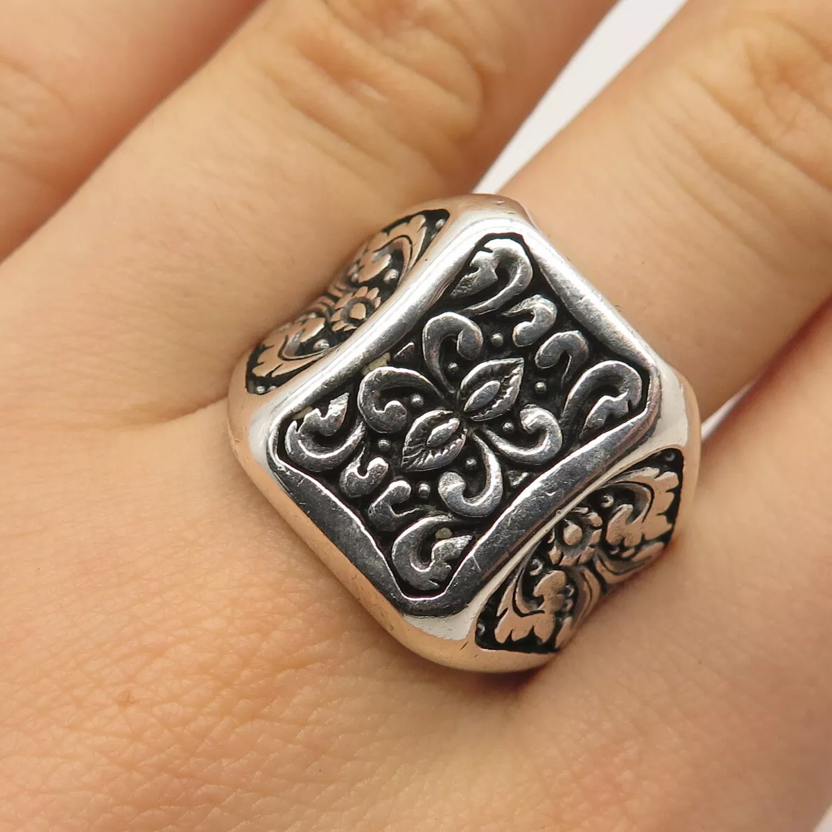 925 silver signet ring sale