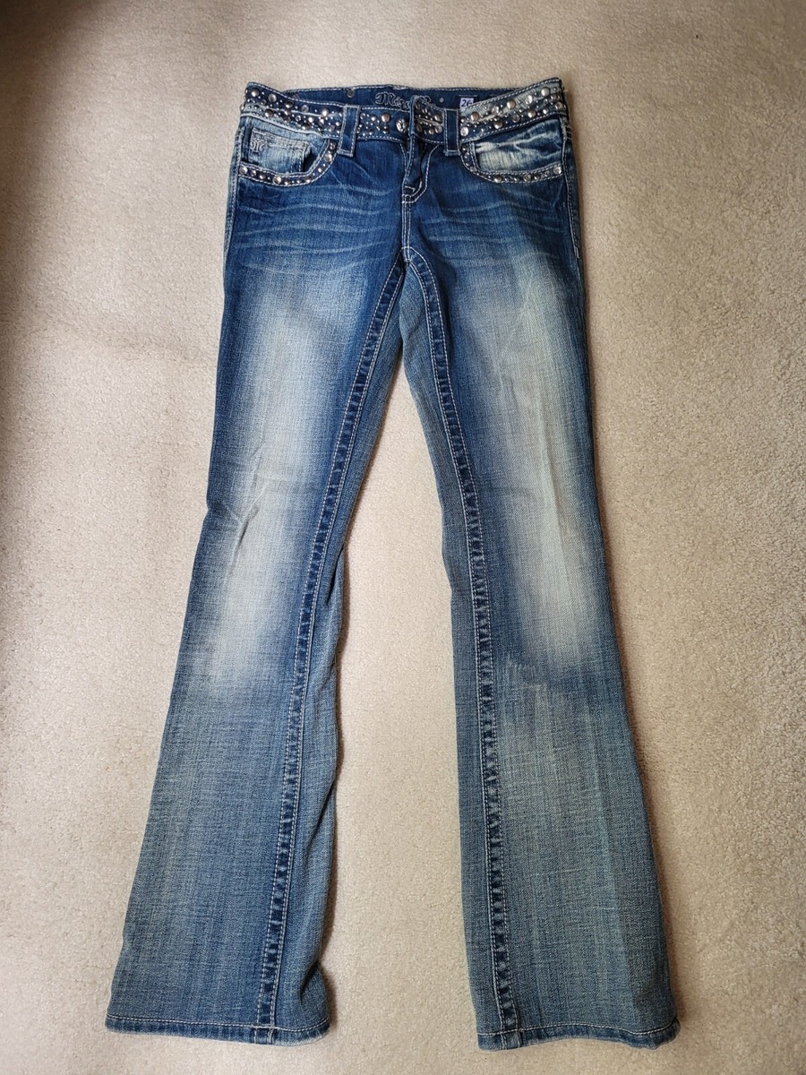 Miss me studded bling jeans size 26 JPW4288-7 | eBay