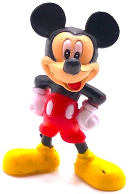 MICKEY MOUSE Disney Junior CLUBHOUSE Cartoon PVC Toy Playset Figure 2'' FIGURINE!