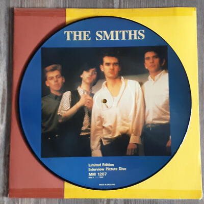 LP Vinyl - THE SMITHS - Interview Picture Disc - Limited Edition - 1988