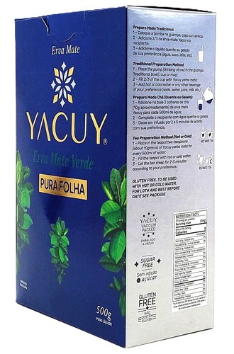 Yacuy Yerba Mate Tea 1kg & 500g packs - Organic & Conventional |fast shipping - Picture 10 of 66