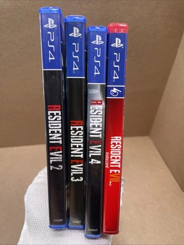 Lot Of 4 Resident Evil PS4 Games - Adult Owned Lightly Used