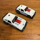VINTAGE TONKA PUSH RACE FRICTION ACTION RACE CAR WHITE REPAINTED