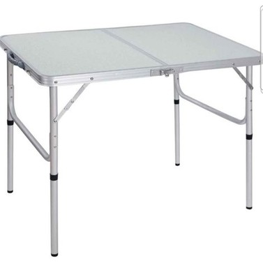 REDCAMP 36 X 24 Inch Portable Aluminum Folding Camp Table