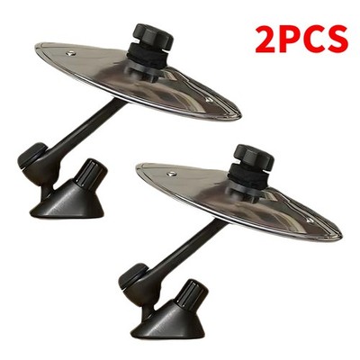 2stk Auto -Crash -Becken Air Vent Car Cymbal Mini -Trommel für Musikliebhaber